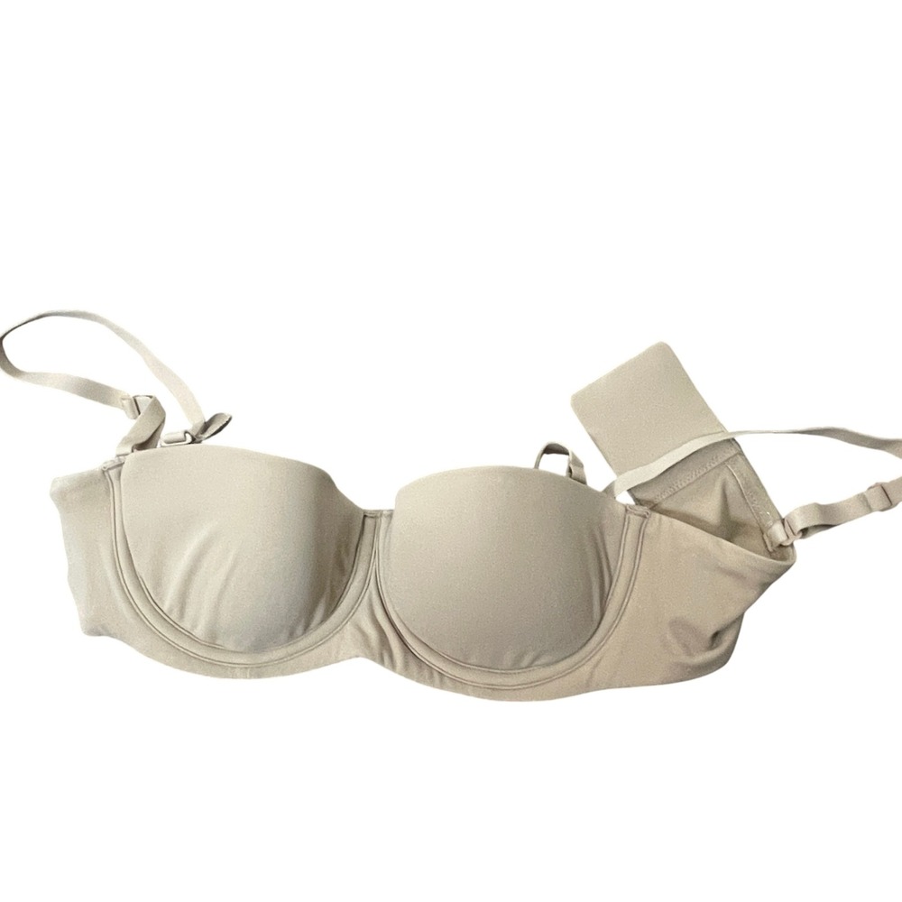 Skims Strapless Bra Underwire Push Up Convertible Beige Size‎ 32A